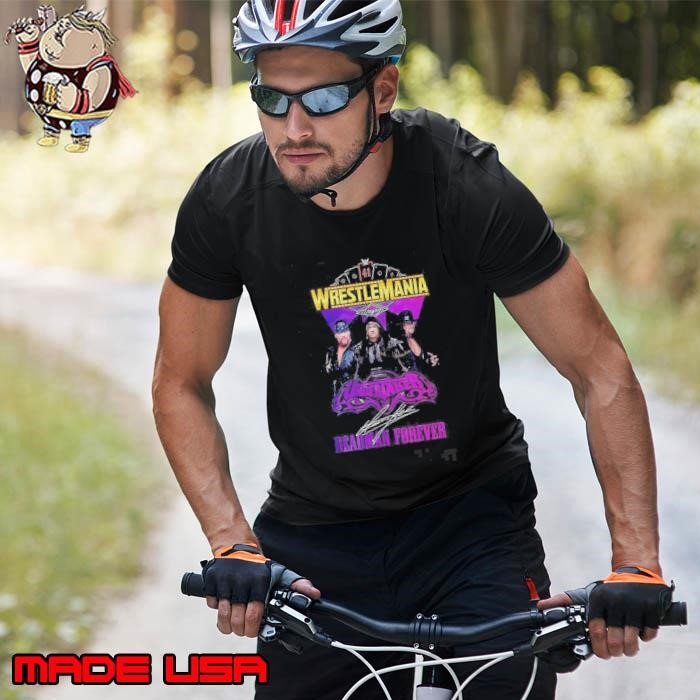 Wrestlemania Undertaker Deadman Forever Signature Unisex