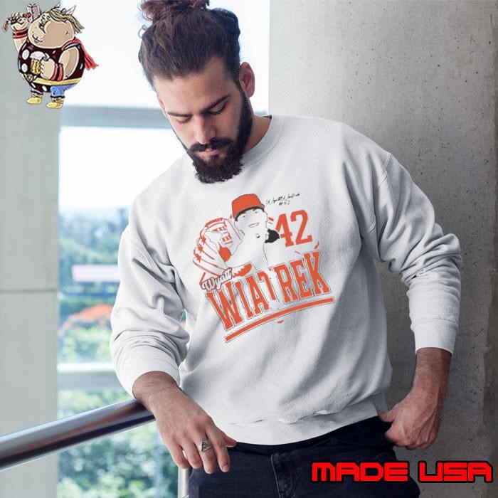 Wyatt Wiatrek UTRGV Baseball Caricature 25 Sweatshirt