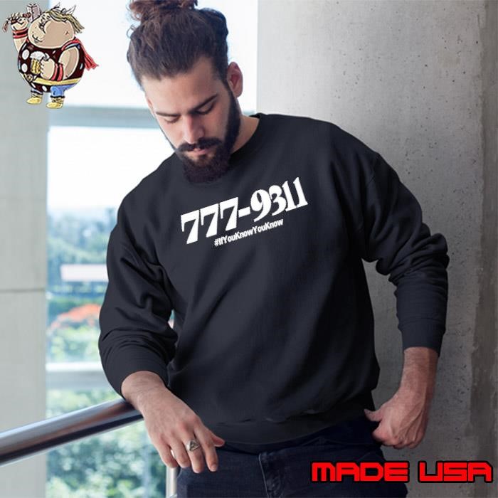 777 931 if you know you know Sweatshirt