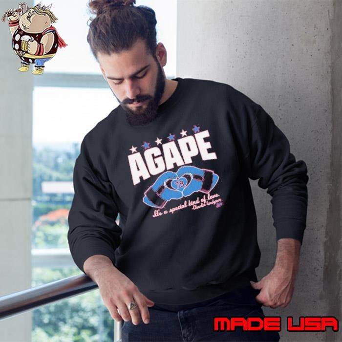 Agape Love Washington Hockey Charlie Lindgren Sweatshirt