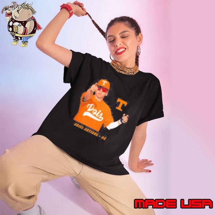Ariel Antigua #2 Tennessee Vols Baseball NCAA Division I 2025 shirt - Copy Ladies tee