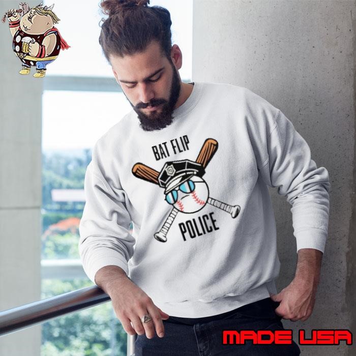 Awesome Bat Flip Police Sweatshirt
