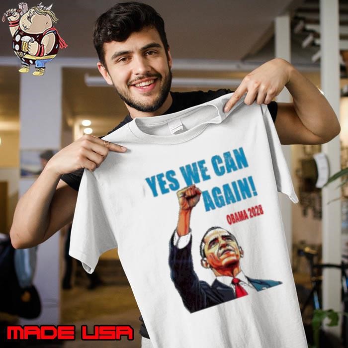 Barack Obama for president yes we can again Obama 2028 Unisex