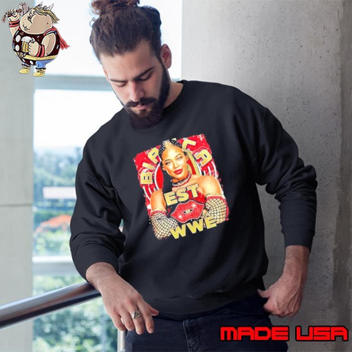 Bianca Belair professional wrestler est WWE retro Sweatshirt