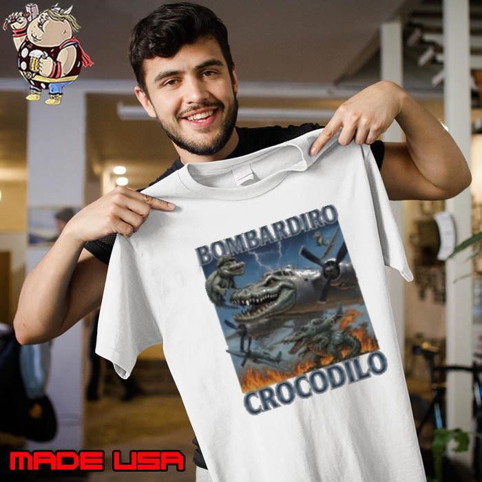 Bombardiro Crocodilo Italian Brainrot Meme Unisex