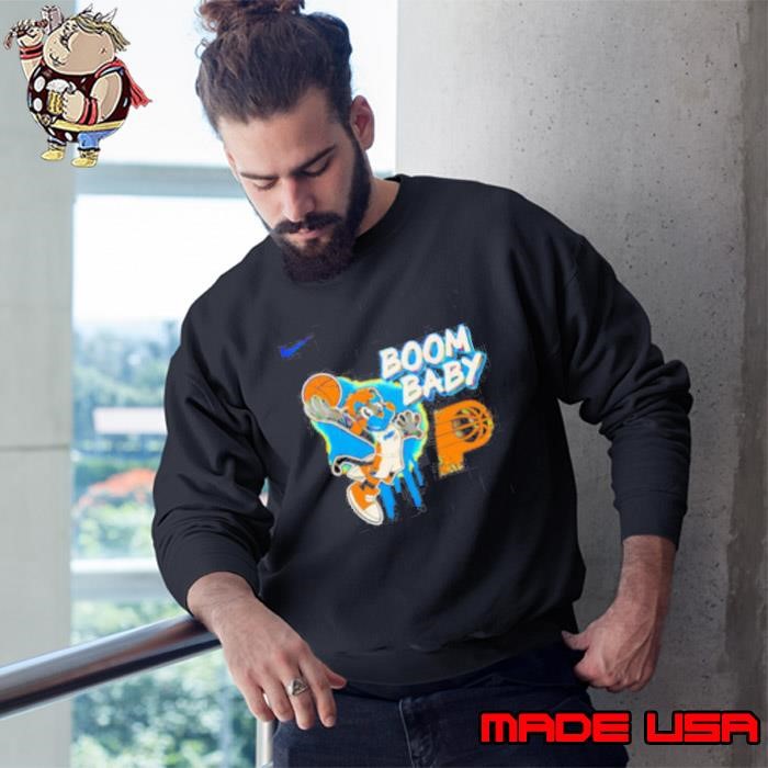 Boom Baby Indiana Pacers 2025 NBA Playoff Sweatshirt