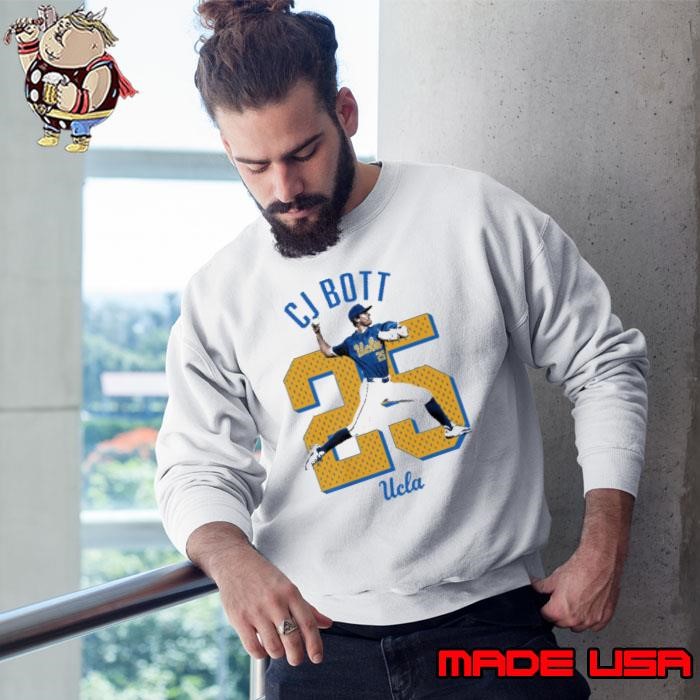 CJ Bott UCLA Bruins Baseball NCAA Division I Illustrated Sweatshirt