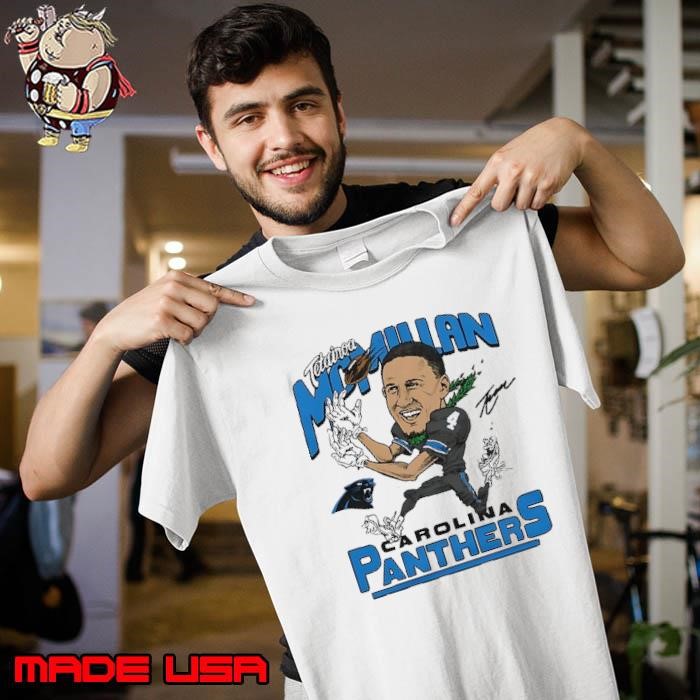 Carolina Panthers Tetairoa McMillan NFL football player cartoon Unisex