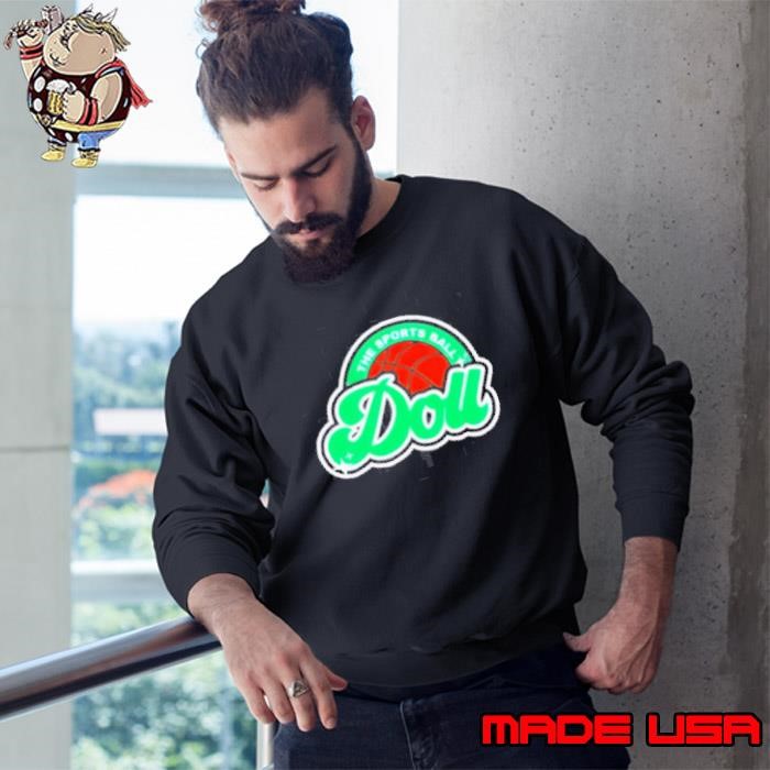 Casual doll and ball design Sweatshirt