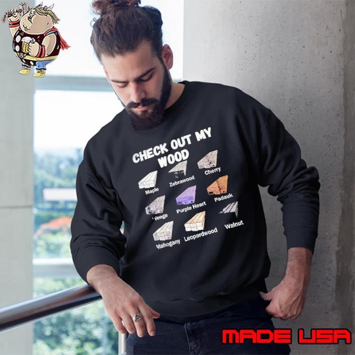Check out my wood maple zebrawood cherry Sweatshirt