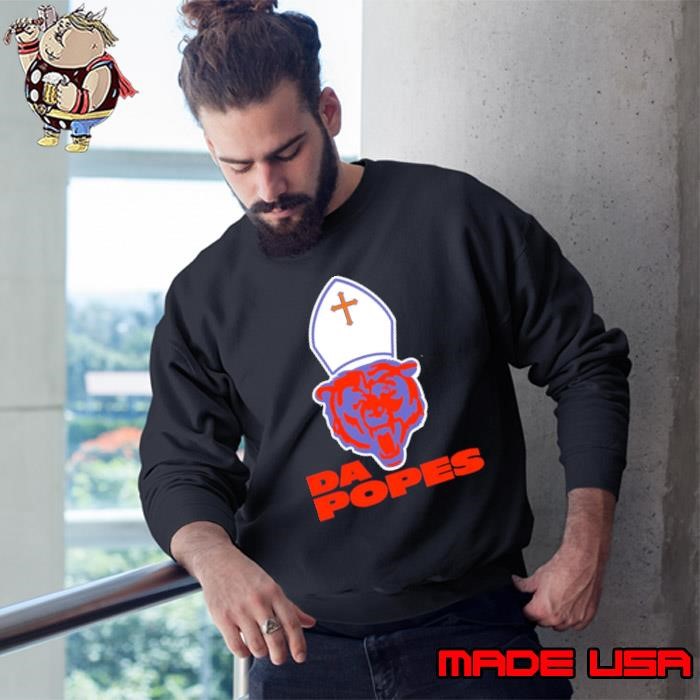 Chicago Bears Da Popes logo Sweatshirt