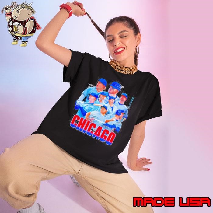 Chicago Cubs players signature series Ladies tee