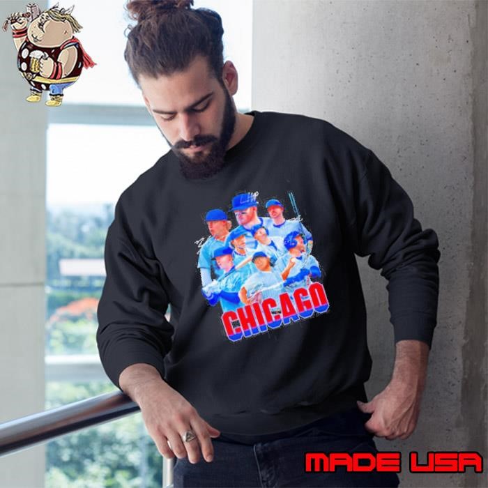 Chicago Cubs players signature series Sweatshirt