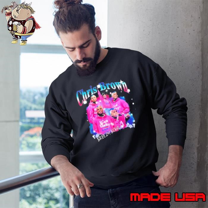 Chris Brown Breezy Bowl XX I got lucky graphic Sweatshirt