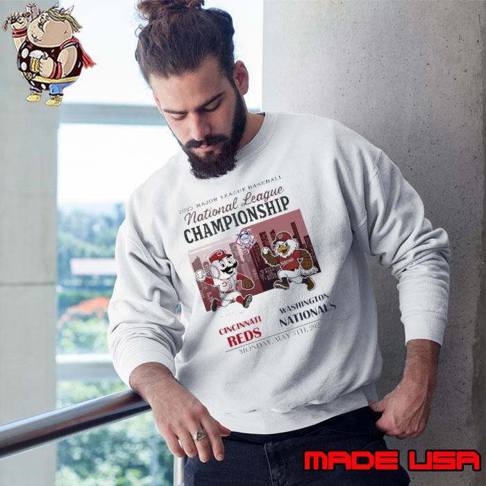 Cincinnati Reds vs Washington Nationals National League Major league baseball may 5th 2025 Sweatshirt