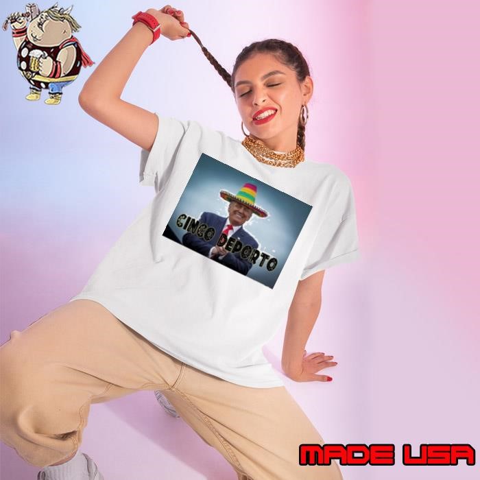Cinco De Mayo Cinco Deporto Trump Ladies tee