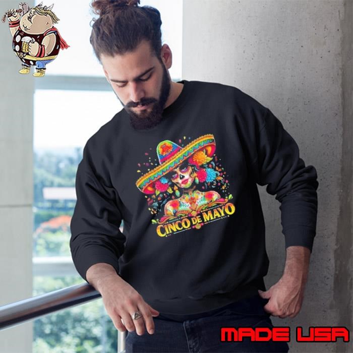 Cinco De Mayo Mexican Fiesta 5 De Mayo Girls Sweatshirt
