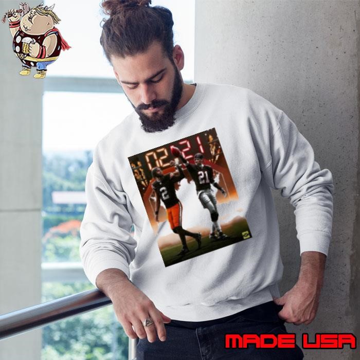Cleveland Browns Shedeur Sanders Vs Deion Sanders The Next Generation Of Prime Time Is Here Poster Sweatshirt