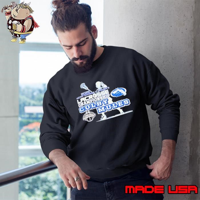 Colby Mules 2025 NCAA Division II Women’s Lacrosse Championship Sweatshirt