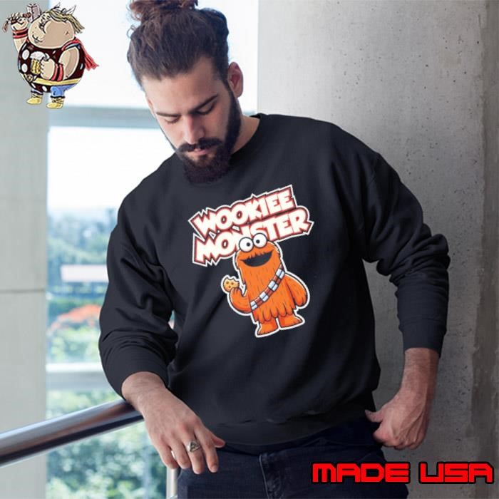 Cookie Monster Wookie Monster cartoon Sweatshirt