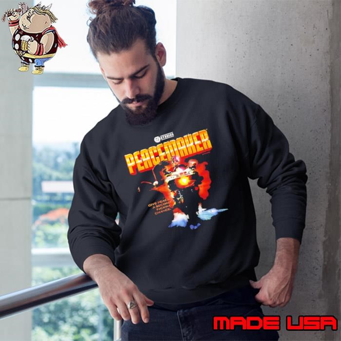 DC Peacemaker give peace a second fucking chance Sweatshirt