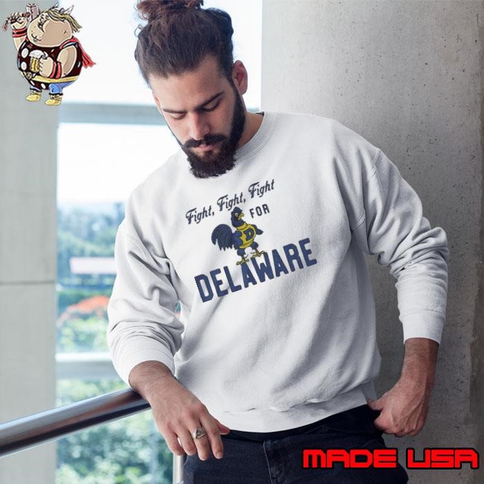 Delaware Fightin’ Blue Hens mascot fight fight fight for Delaware vintage Sweatshirt