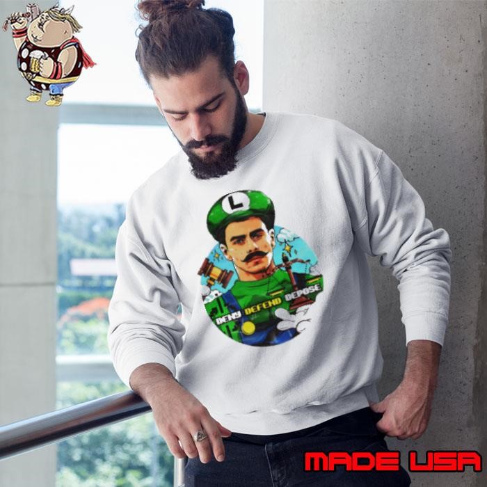 Deny Defend Depose Luigi Sweatshirt