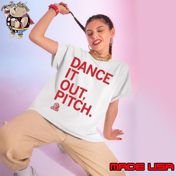 Des moines menace dance it out pitch Ladies tee