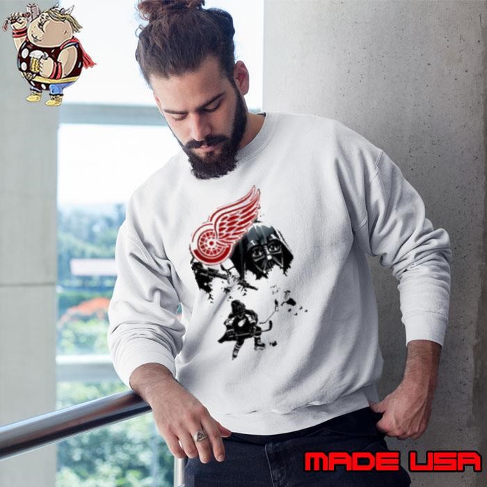 Detroit Red Wings 2025 Star Wars Hockey shirt