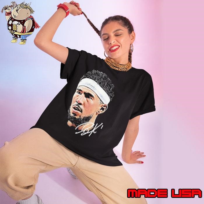 Devin Booker Phoenix Suns NBA big face player Ladies tee