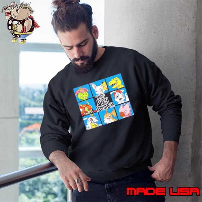 Digimon The Digi Bunch monsters cute Sweatshirt