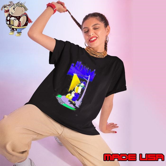 Droopy trumpet vintage 90s Ladies tee