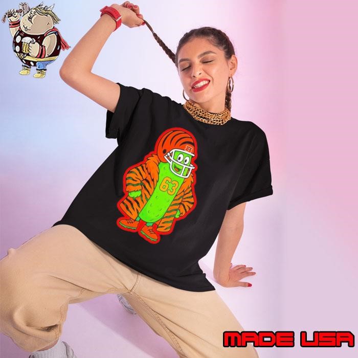Dylan Fairchild Cincinnati Bengals Pickle Fairchild cartoon Ladies tee