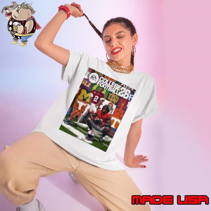 EA College Football 26 Cover Star With Ryan Williams And Jeremiah Smith shirt