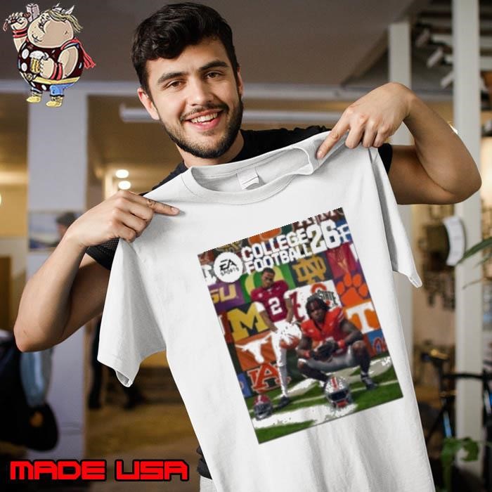 EA College Football 26 Cover Star With Ryan Williams And Jeremiah Smith Unisex