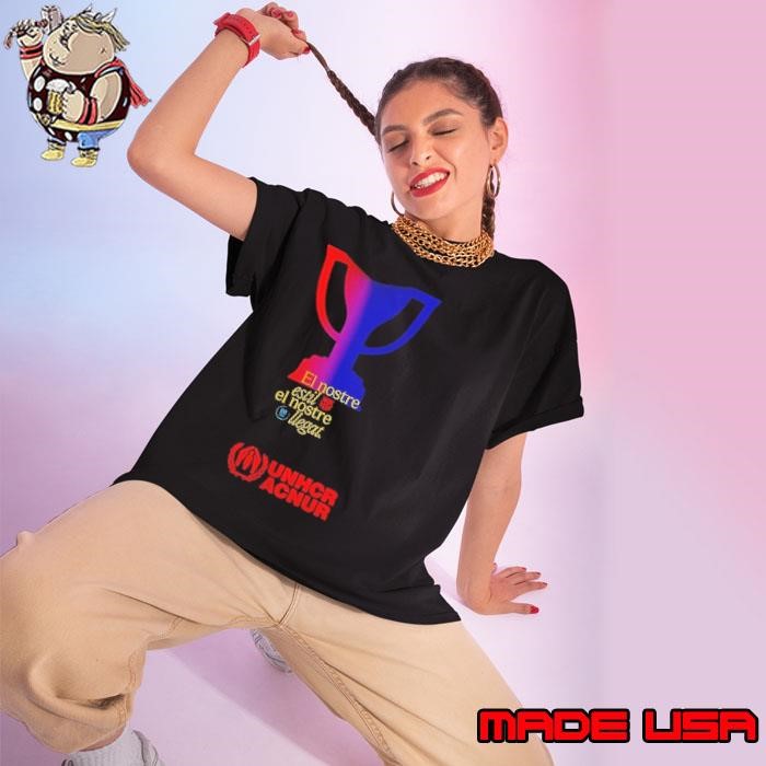 F.C Barcelona La Liga 2025 Champions Ladies tee