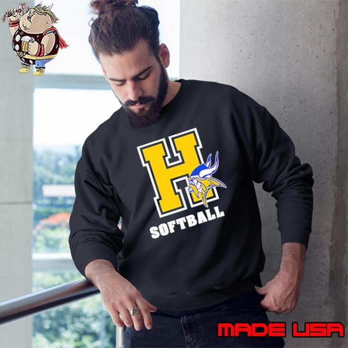 Francis Howell softball H Vikings logo Sweatshirt