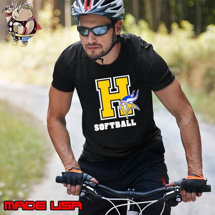 Francis Howell softball H Vikings logo Unisex