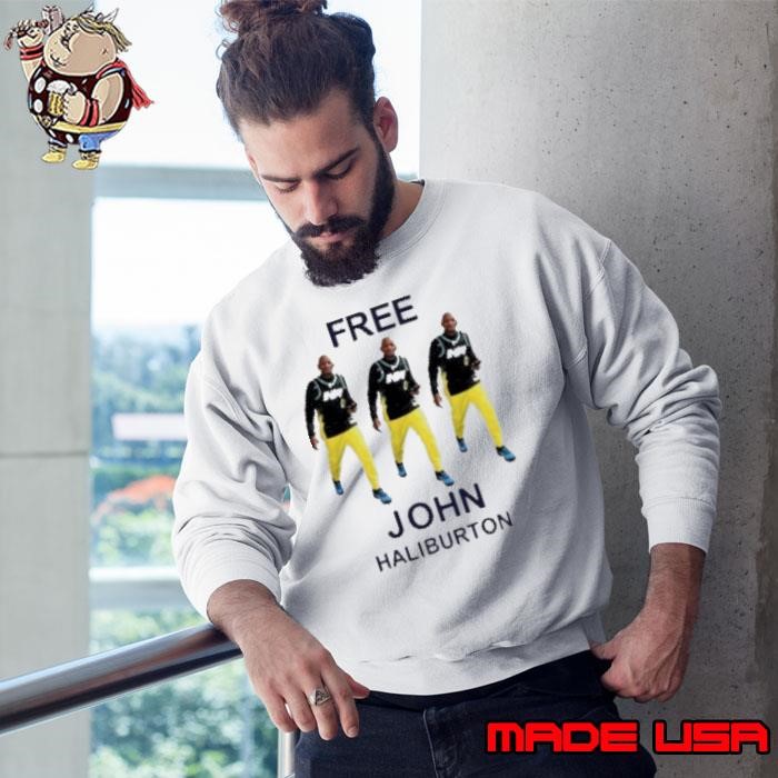 Free John Haliburton Graphic 2025 Sweatshirt