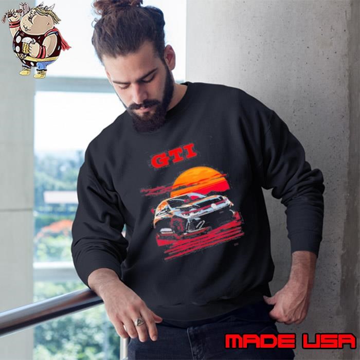 GTI car sunset Sweatshirt