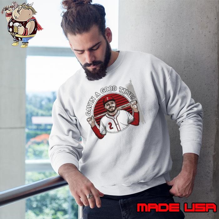 Gavin Lux Cincinnati Reds Gavin a good time Sweatshirt