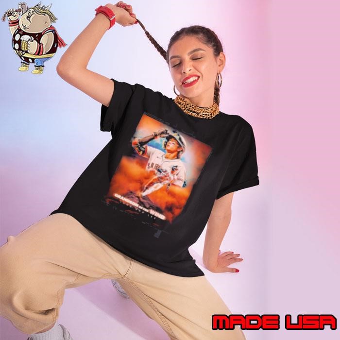 Grandson Of The Wind Jung Hoo Lee San Francisco Giants Baseball Poster Ladies tee