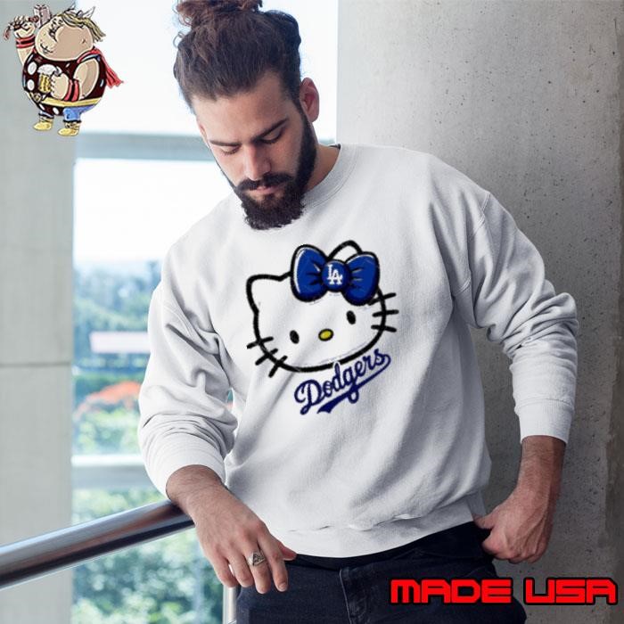 Hello Kitty Los Angeles Dodgers Hello Kitty LA MLB Sweatshirt