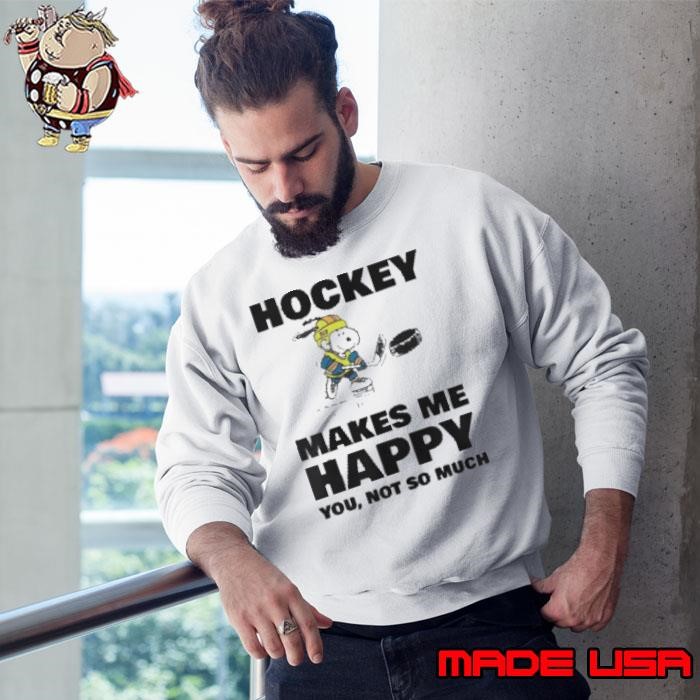 Hockey Makes Me Happy Sweatshirt