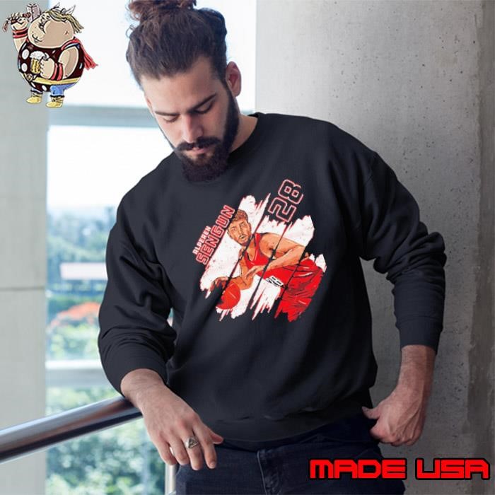 Houston Rockets Alperen Şengün #28 stripes Sweatshirt