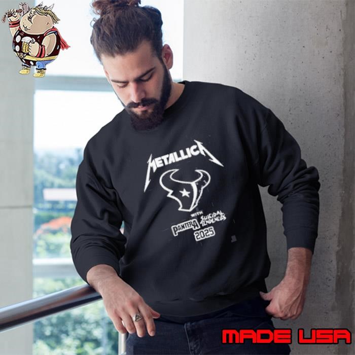Houston Texans x Metallica M-72 World Tour Sweatshirt