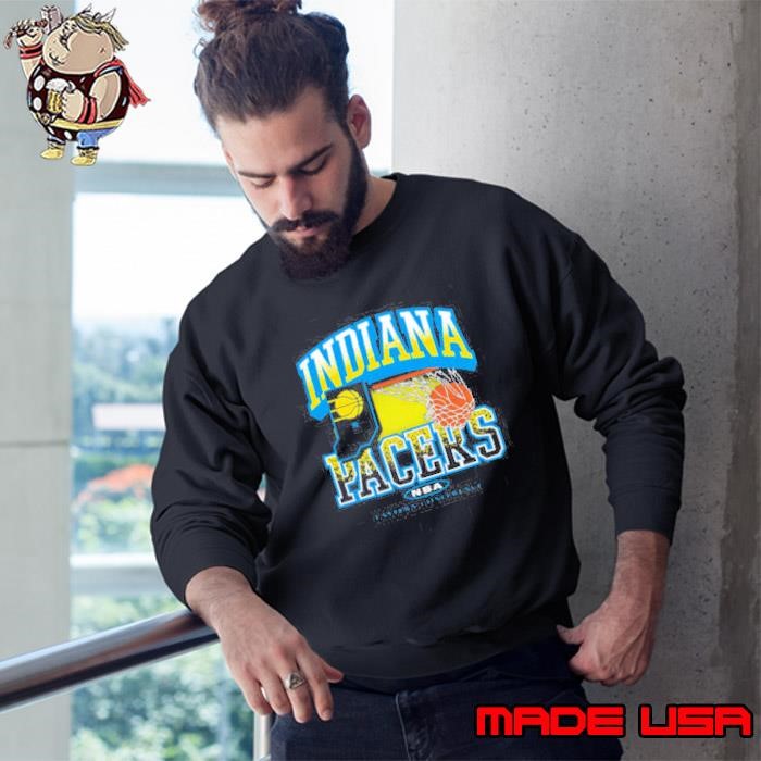 Indiana Pacers Black City Edition No Look Franklin Sweatshirt