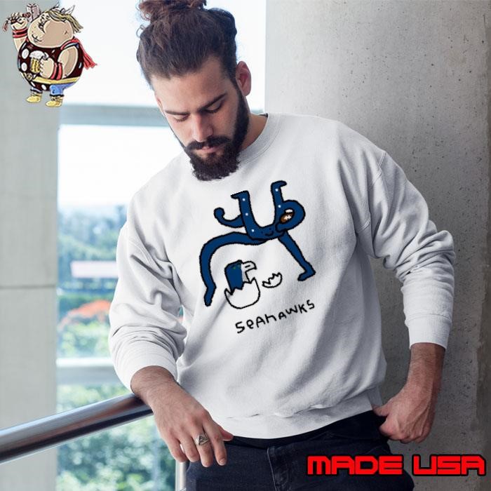 Indianapolis Colts beat Seattle Seahawks mascot logo Sweatshirt