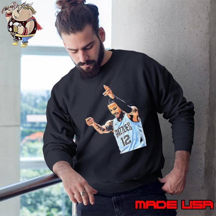 Ja Morant 12 Memphis Grizzlies Basketball Celebration Sweatshirt