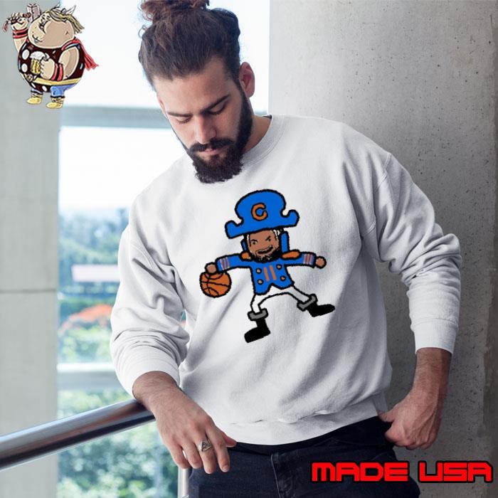Jalen Brunson Captain Clutch cartoon Sweatshirt